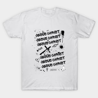 Jesus Christ Street Art T-Shirt